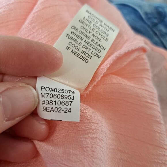 John Paul Richard Blouse Women Small Boho Lace Flowy Peasant Festival Embroidery - Picture 12 of 12